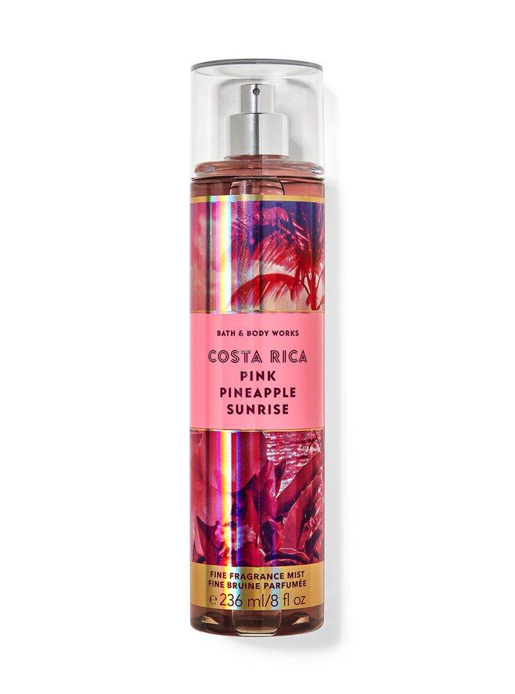 Bath & Body Works Costa Rica Pink Pineapple Sunrise Fine Fragrance Mist Fragrance Mist 026774743 shop at Exprimi Beauty Kenya. Home of Skin care, Body care, Make-up, Fragrance & Beauty.