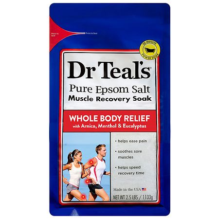 Dr.Teal's Dr. Teal's Muscle Recovery Soak Arnica,Menthol & Eucalyptus Essential Oils Bath Salts 450 shop at Exprimi Beauty Kenya. Home of Skin care, Body care, Make-up, Fragrance & Beauty.