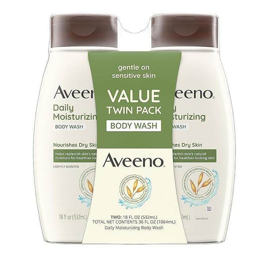 Aveeno Daily Moisturizing Body Wash, Value Pack 18 Fl Oz (Pack of 2) Body Washes & Body Scrubs Aveeno_Daily_Moisturizing_Body_Wash_Value_Pack_EXprimi_Skincare_Kenya 18 Fl Oz (Pack of 2) shop at Exprimi Beauty Kenya. Home of Skin care, Body care, Make-up, Fragrance & Beauty.