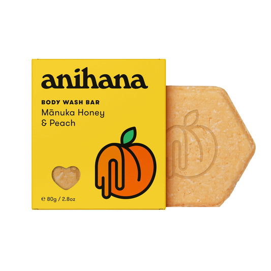 Anihana Life Mānuka Honey & Peach Body Wash Bar anihana 80 Bar Soap BodyWashBar_ManukaHoney_Peach_14_Overlap_3550x_55cea9c0-2e5a-46bc-ae3f-89966468dfab 80 shop at Exprimi Beauty Kenya. Home of Skin care, Body care, Make-up, Fragrance & Beauty.