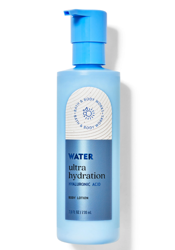 Bath & Body Works Water Ultra Hydration With Hyaluronic Acid Body Lotion 230 Body Care shop at Exprimi Beauty Kenya. Home of Skin care, Body care, Make-up, Fragrance & Beauty.