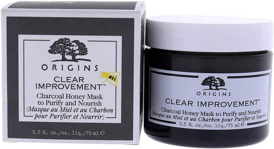 Origins™ Clear Improvement Charcoal Honey Mask To Purify & Nourish, 2.5 Fl Oz mask Clear-Improvement-Charcoal-Honey-Mask-To-Purify-Nourish-2-5-Fl-Oz-EXprimi-Skincare-Kenya-970 shop at Exprimi Beauty Kenya. Home of Skin care, Body care, Make-up, Fragrance & Beauty.