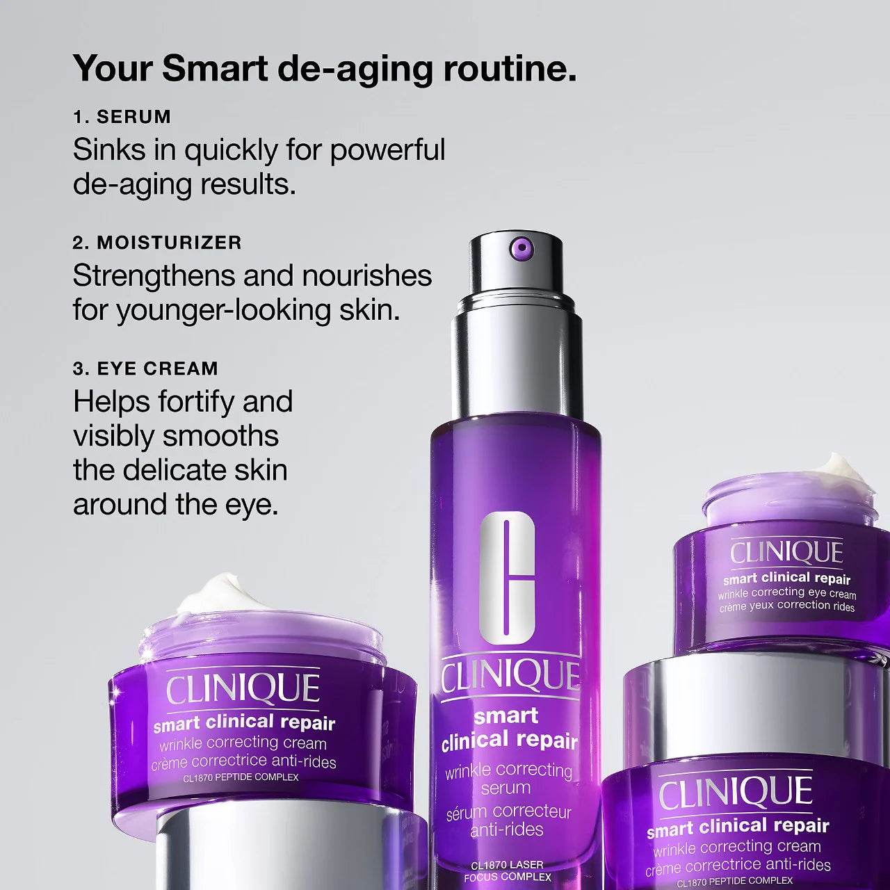 Clinique Smart Clinical Repair™ Wrinkle Correcting Eye Cream 30ml Eye Cream Clinique-Smart-Clinical-Repair-Wrinkle-Correcting-Eye-Cream-EXprimi-Skincare-Kenya-5548 shop at Exprimi Beauty Kenya. Home of Skin care, Body care, Make-up, Fragrance & Beauty.