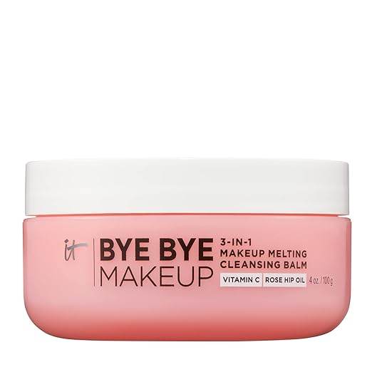 IT Cosmetic Bye Bye Makeup 3-in-1 Makeup Melting Cleansing Balm Make up Remover Exprimi_Beauty_Kenya_IT_Cosmetics_Bye_Bye_Makeup_Cleansing_Balm_-_3-in-1_Makeup_Remover_Facial_Cleanser_Hydrating_Facial_Mask_-_With_Vitamin_C_Ceramides_Shea_Butter_Rosehip_Oil shop at Exprimi Beauty Kenya. Home of Skin care, Body care, Make-up, Fragrance & Beauty.