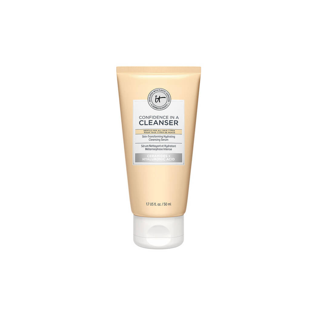 IT Cosmetic Confidence in a Cleanser - Hydrating Face Wash With Hyaluronic Acid & Ceramides - All Skin Types 50ML Face Cleanser shop at Exprimi Beauty Kenya. Home of Skin care, Body care, Make-up, Fragrance & Beauty.