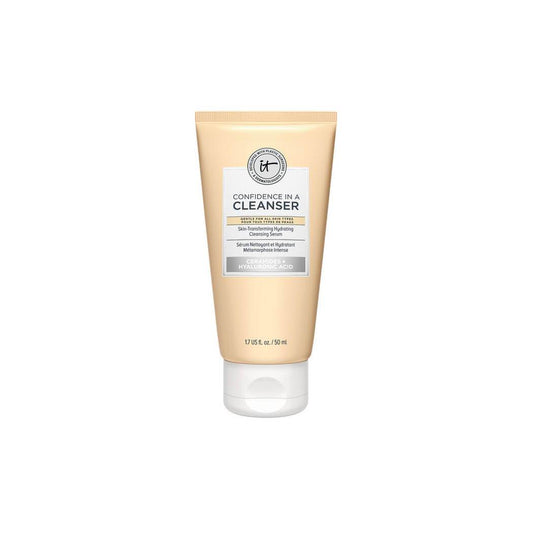 IT Cosmetic Confidence in a Cleanser - Hydrating Face Wash With Hyaluronic Acid & Ceramides - All Skin Types 50ML Face Cleanser ITC-Cleanser-confidence-in-a-cleanser-2021-grab-and-go-closed-000-Front shop at Exprimi Beauty Kenya. Home of Skin care, Body care, Make-up, Fragrance & Beauty.