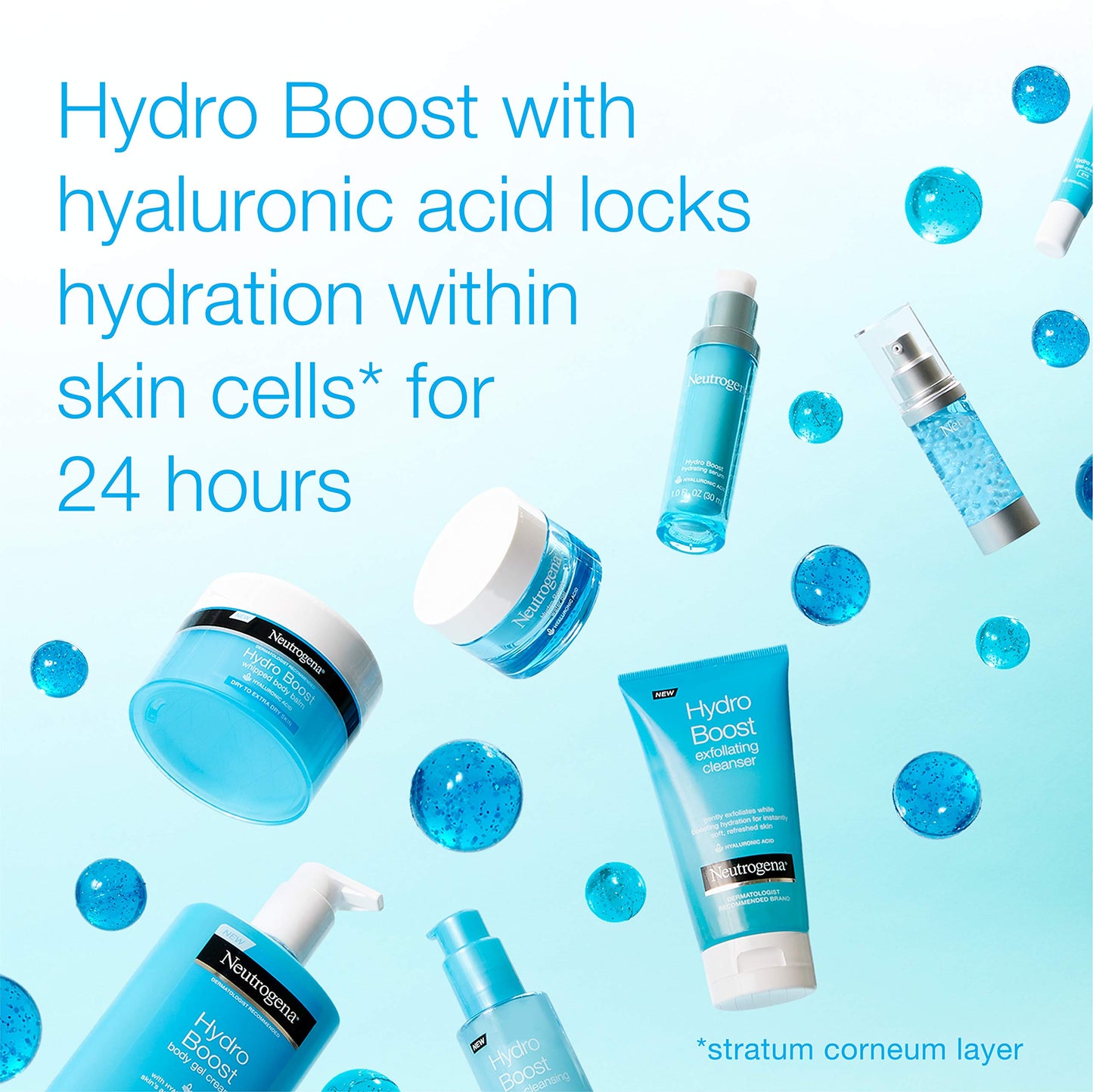 Neutrogena - Hydro Boost Lightweight Hydrating Facial Cleansing Gel - null - EXprimi Skincare Kenya - #product_page_title#