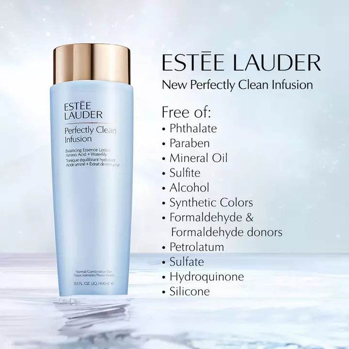 Estée Lauder Estée Lauder Perfectly Clean Infusion Balancing Skin Essence Face Lotion Toner with Amino Acid + Waterlily Body Lotion Perfectly-Clean-Infusion-Balancing-Essence-Treatment-Lotion-13-5-oz-400ml-EXprimi-Skincare-Kenya-1947 shop at Exprimi Beauty Kenya. Home of Skin care, Body care, Make-up, Fragrance & Beauty.