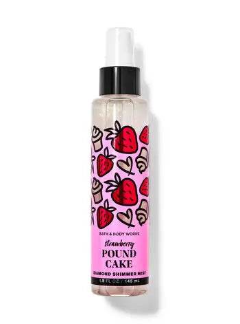 Bath & Body Works Strawberry Pound Cake Diamond Shimmer Mist Body Sprays & Mists Strawberry-Pound-Cake-Diamond-Shimmer-Mist-EXprimi-Skincare-Kenya-3409 shop at Exprimi Beauty Kenya. Home of Skin care, Body care, Make-up, Fragrance & Beauty.