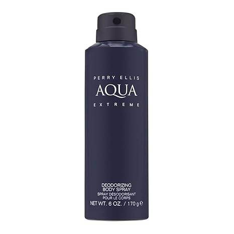 Visit the Perry Ellis Store Aqua Extreme by Perry Ellis for Men 6.0 oz Deodorizing Body Spray Deodorizing Body Spray VisitthePerryEllisStore-AquaExtremebyPerryEllisforMen6.0ozDeodorizingBodySpray-null-DeodorizingBodySpray-EXprimiSkincareKenya-844061014641 shop at Exprimi Beauty Kenya. Home of Skin care, Body care, Make-up, Fragrance & Beauty.