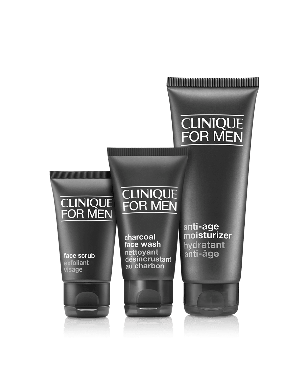 Clinique Daily Age Repair Set: Cleanse. Exfoliate. Hydrate For Men gift set cl_prod_130382_1200x1500_0 shop at Exprimi Beauty Kenya. Home of Skin care, Body care, Make-up, Fragrance & Beauty.