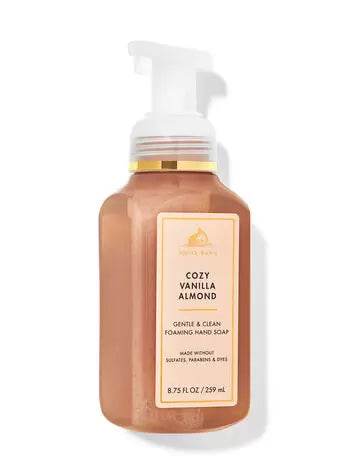 Bath & Body Works Cozy Vanilla Almond Gentle & Clean Foaming Hand Soap Hand Soaps & Sanitizers Cozy-Vanilla-Almond-Gentle-Clean-Foaming-Hand-Soap-EXprimi-Skincare-Kenya-6463 shop at Exprimi Beauty Kenya. Home of Skin care, Body care, Make-up, Fragrance & Beauty.
