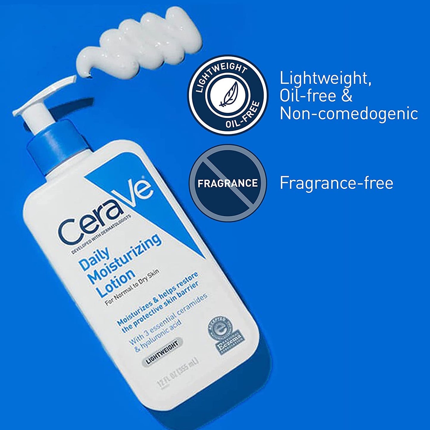 Moisturizing Lotion Daily Pump (355ml) - EXprimi Skincare Kenya - Beauty - CeraVe - EXprimi Skincare Kenya.