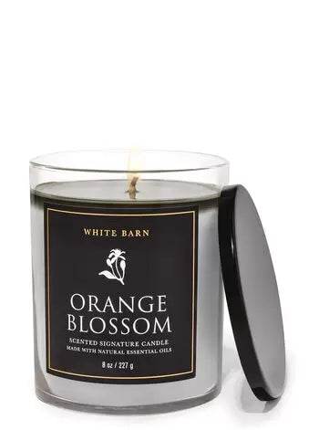 Bath & Body Works Orange Blossom Signature Single Wick Candle - White Barn Candles Orange-Blossom-Signature-Single-Wick-Candle-White-Barn-EXprimi-Skincare-Kenya-6887 shop at Exprimi Beauty Kenya. Home of Skin care, Body care, Make-up, Fragrance & Beauty.