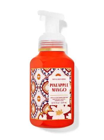 Bath & Body Works Pineapple Mango Gentle & Clean Foaming Hand Soap Hand Soaps & Sanitizers Pineapple-Mango-Gentle-Clean-Foaming-Hand-Soap-EXprimi-Skincare-Kenya-202 shop at Exprimi Beauty Kenya. Home of Skin care, Body care, Make-up, Fragrance & Beauty.