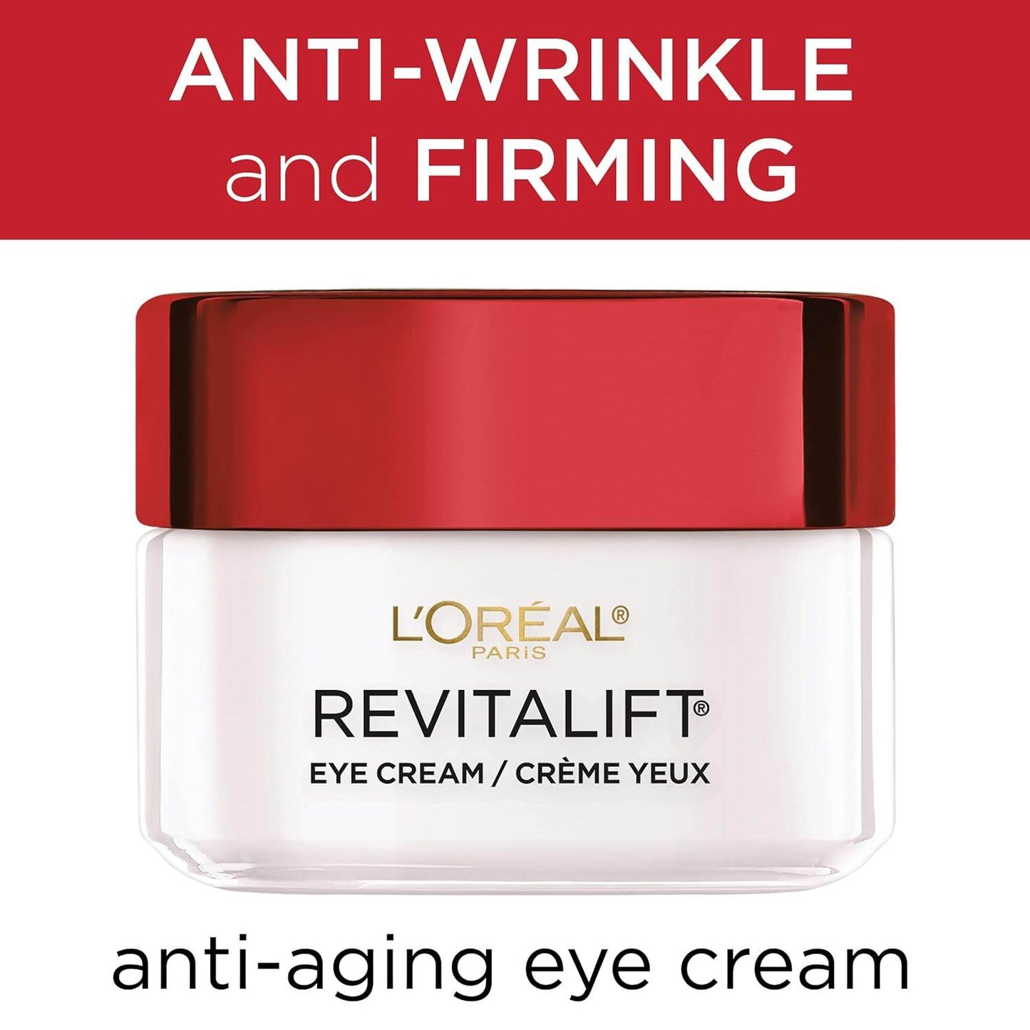 L'Oréal Paris Revitalift Anti-Wrinkle and Firming Eye Cream, Pro Retinol - Centella - Asiatica L’Oréal Paris Revitalift-Anti-Wrinkle-and-Firming-Eye-Cream-Reduce-Dark-Circles-Pro-Retinol-Fragrance-Free-1-7-oz-EXprimi-Skincare-Kenya-6903 shop at Exprimi Beauty Kenya. Home of Skin care, Body care, Make-up, Fragrance & Beauty.