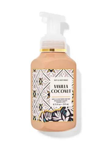 Bath & Body Works Vanilla Coconut Gentle & Clean Foaming Hand Soap Hand Soaps & Sanitizers Vanilla-Coconut-Gentle-Clean-Foaming-Hand-Soap-EXprimi-Skincare-Kenya-4402 shop at Exprimi Beauty Kenya. Home of Skin care, Body care, Make-up, Fragrance & Beauty.