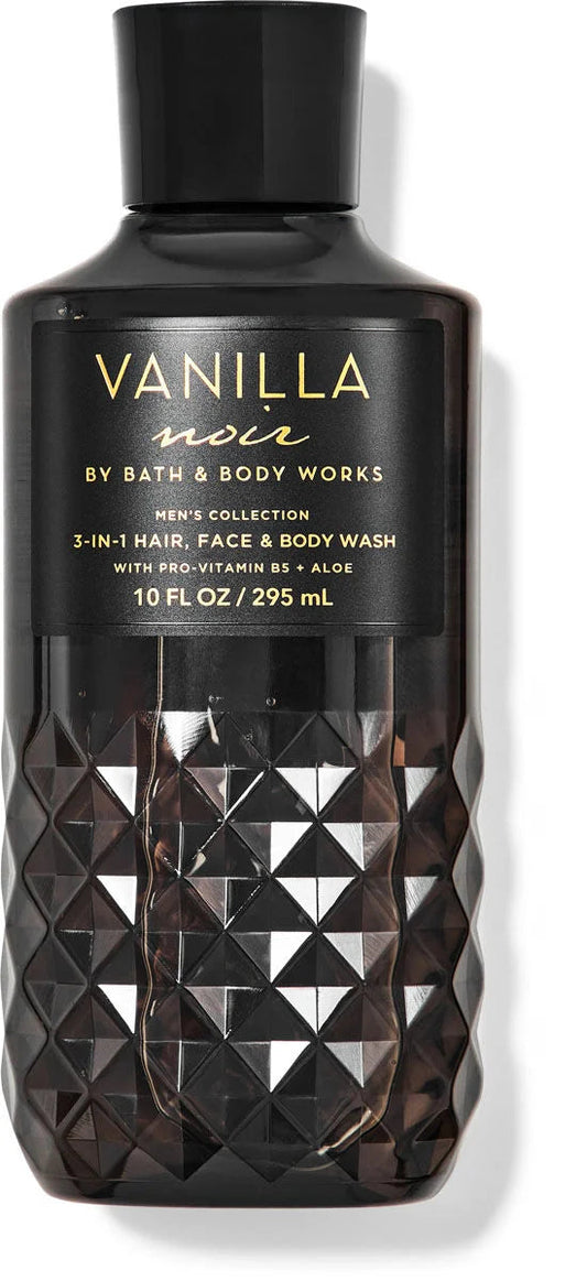 Bath & Body Works Bath & Body Works Men's Collection Vanilla Noir 3-In-1 Hair, Face & Body Wash 028004106_crop shop at Exprimi Beauty Kenya. Home of Skin care, Body care, Make-up, Fragrance & Beauty.