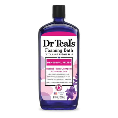 Dr.Teal's Foaming Bath Menstrual Relief with Herbal Plant Complex & Essential Oils a 1_5d977a1c-bdb1-4bcc-81d0-56b90adbd61c shop at Exprimi Beauty Kenya. Home of Skin care, Body care, Make-up, Fragrance & Beauty.