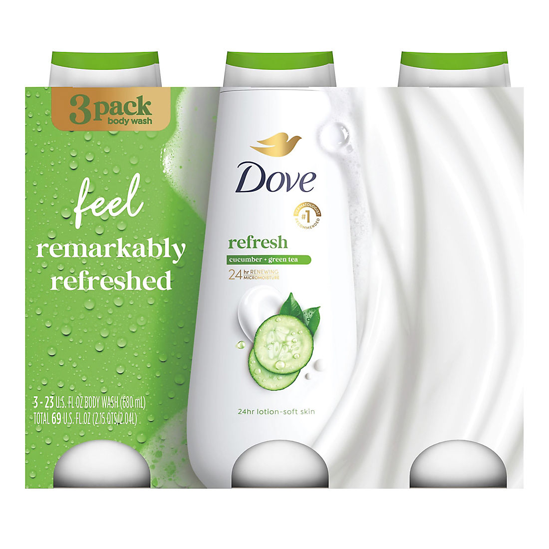Dove Dove body wash cucumber and green tea beauty 3pack Body Wash 307428 shop at Exprimi Beauty Kenya. Home of Skin care, Body care, Make-up, Fragrance & Beauty.