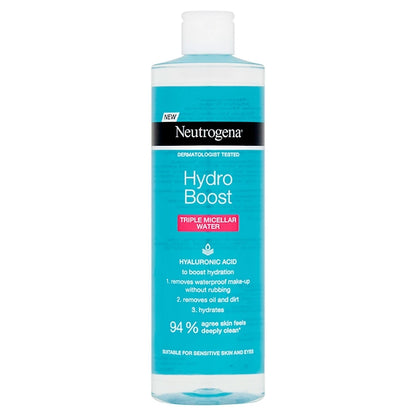 Neutrogena NEUTROGENA® Hydro Boost Triple Micellar Water 3574661471181_t1_03574661471181_ie_0-en-gb shop at Exprimi Beauty Kenya. Home of Skin care, Body care, Make-up, Fragrance & Beauty.