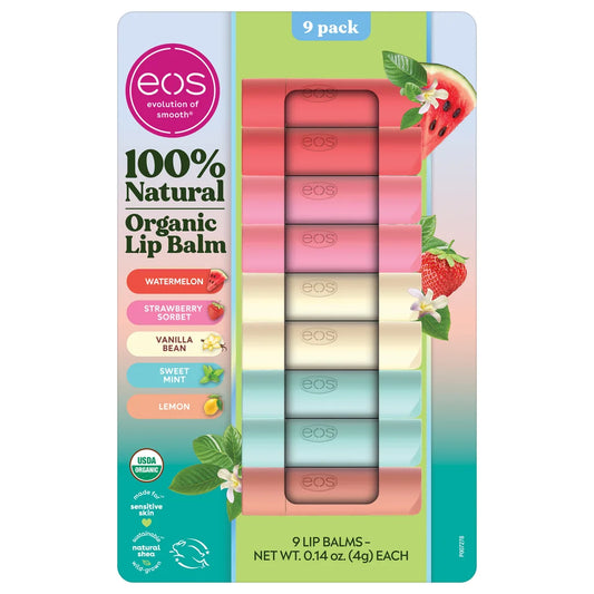eos eos Natural USDA Organic Lip Balm, 9 Sticks Lip Balm & Treatments 4000256329-847__1 shop at Exprimi Beauty Kenya. Home of Skin care, Body care, Make-up, Fragrance & Beauty.