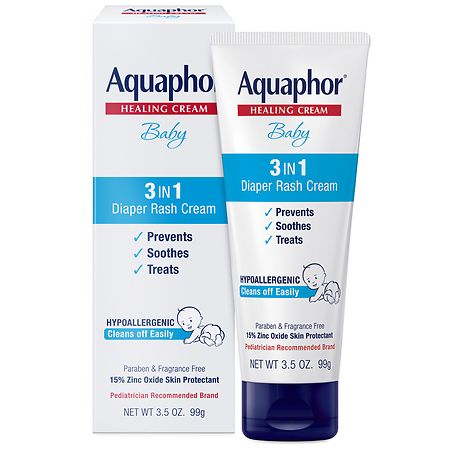 Aquaphor 3-in-1 Diaper Rash Cream 99g