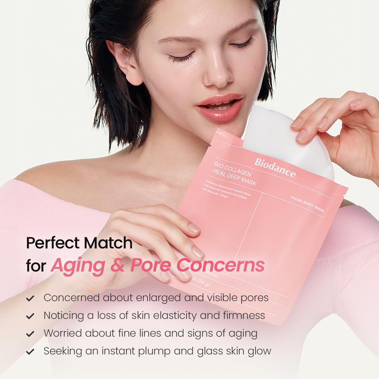 Korean Beauty Biodance Bio Collagen- Real Deep Mask Face Mask 71BzYNReciL._SL1280 shop at Exprimi Beauty Kenya. Home of Skin care, Body care, Make-up, Fragrance & Beauty.