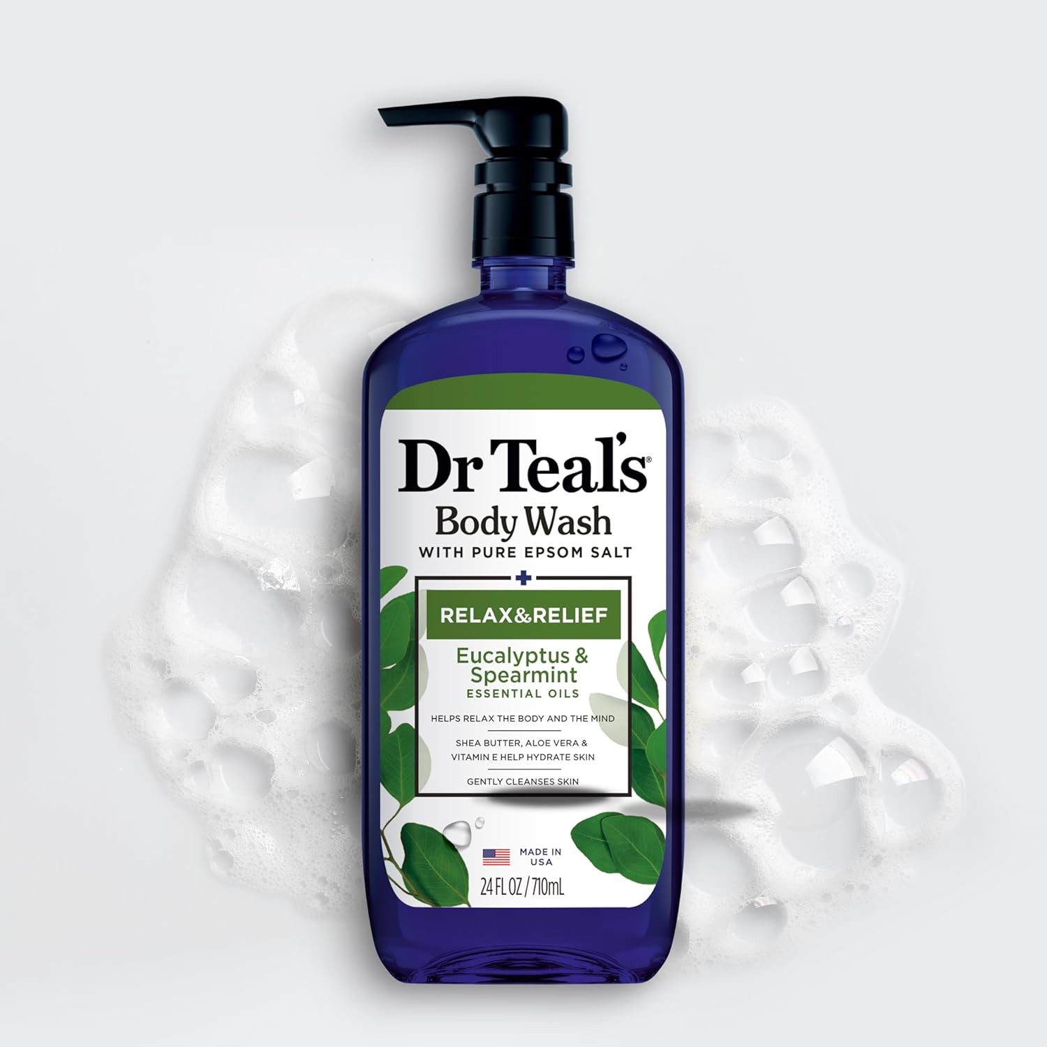 Dr. Teal's Dr. Teal's Pure Epsom Salt and Essential Oils Body Wash , 710ml Eucalyptus Spearmint Beauty 71egktPJtxL._SL1500 Eucalyptus Spearmint shop at Exprimi Beauty Kenya. Home of Skin care, Body care, Make-up, Fragrance & Beauty.