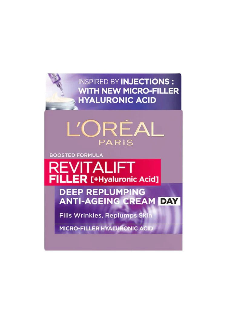 Loreal_paris L'Oreal Paris Revitalift Filler Deep Replumping Anti Ageing Day Cream 50ml Cream 8b0ecfa7-8e83-4889-98e6-f2946a888778 shop at Exprimi Beauty Kenya. Home of Skin care, Body care, Make-up, Fragrance & Beauty.