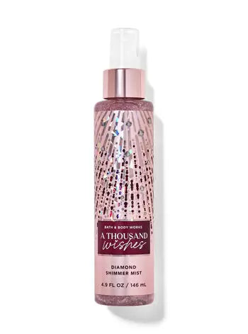 Bath & Body Works A Thousand Wishes Diamond Shimmer Mist 