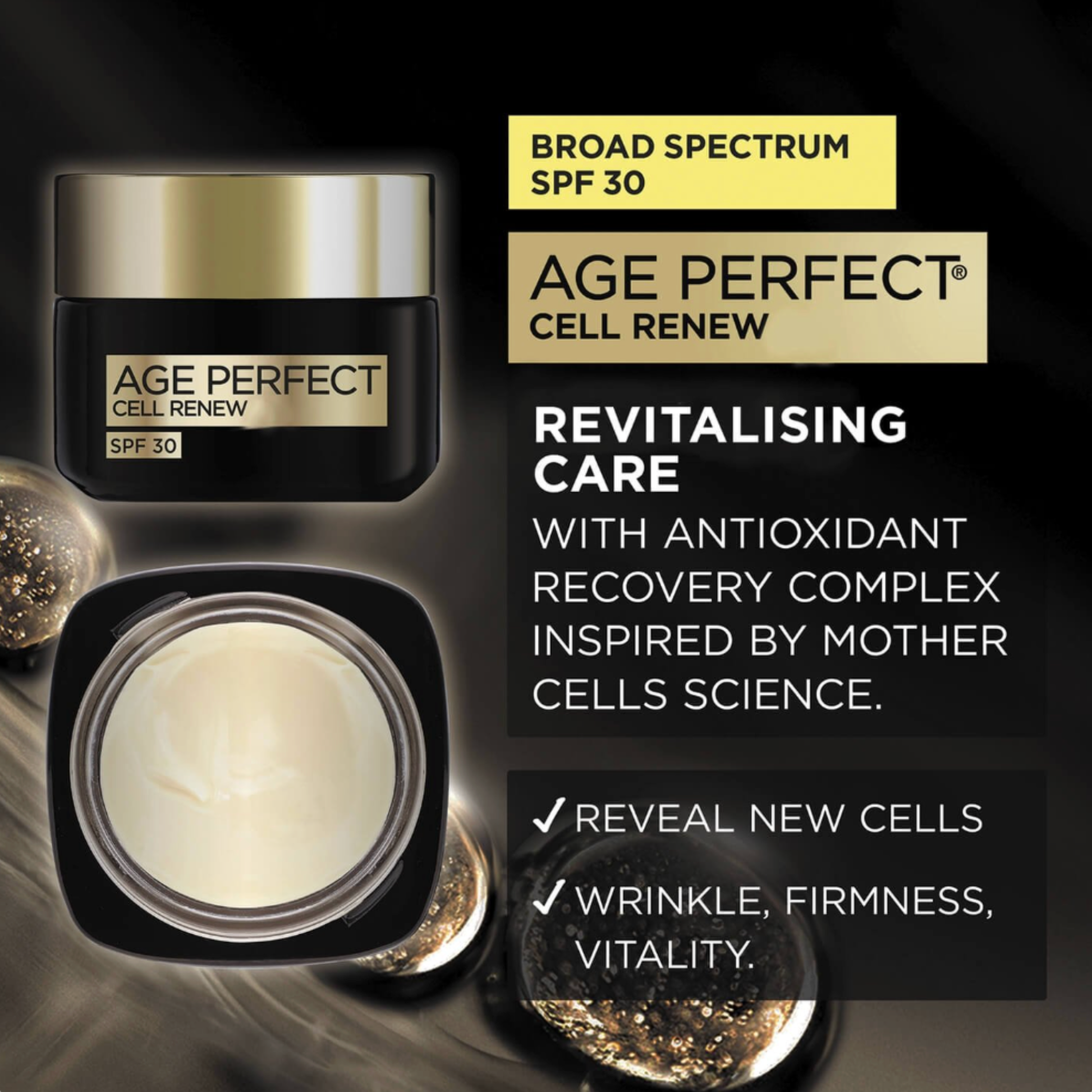 L'Oréal Paris Age Perfect Cell Renew - Revitalizing Day Cream SPF30 | EXprimi Skincare Kenya Ant-Aging Age_Perfect_Cell_Renewal_-_Revitalizing_Day_Cream_SPF30_EXprimi_Skincare_Kenya_1 shop at Exprimi Beauty Kenya. Home of Skin care, Body care, Make-up, Fragrance & Beauty.