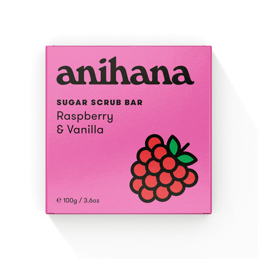Anihana Life - Raspberry and Vanilla Sugar Scrub Bar anihana  - null - EXprimi Skincare Kenya - #product_page_title#