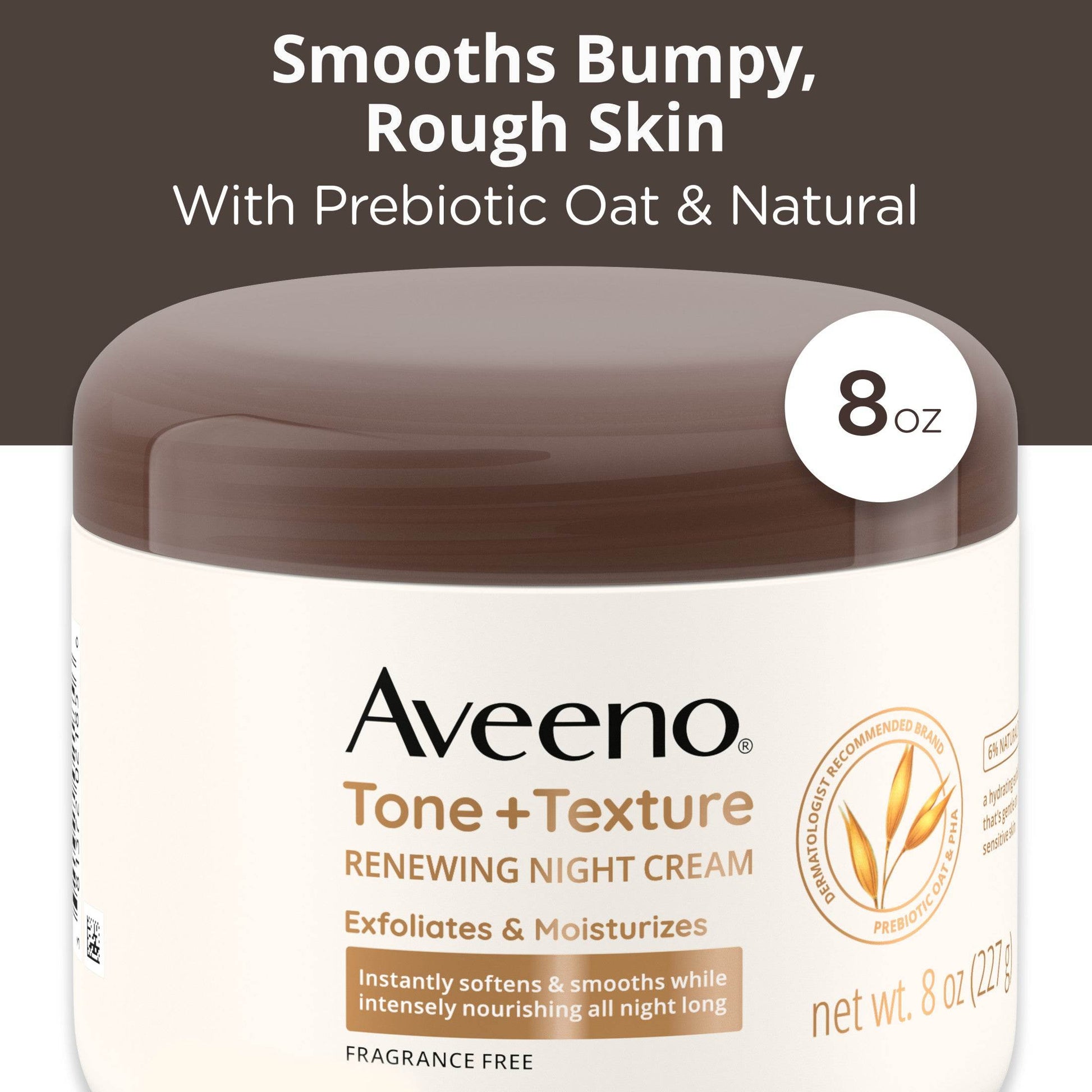 Aveeno Aveeno Tone + Texture Renewing Body Night Cream body cream shop at Exprimi Beauty Kenya. Home of Skin care, Body care, Make-up, Fragrance & Beauty.