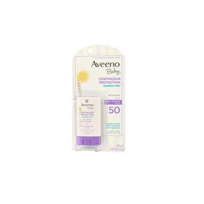 Aveeno Baby Aveeno Baby Continuous Protection Mineral Sunscreen Stick for Sensitive Skin with Broad Spectrum SPF 50 Sun Protection Aveeno_Baby_Continuous_Protection_Mineral_Sunscreen_Stick_for_Sensitive_Skin_with_Broad_Spectrum_SPF_50_Protection_for_Face_Body_Naturally_Sourced_100_Zinc_Oxide_Travel_Size_0.47_oz_E shop at Exprimi Beauty Kenya. Home of Skin care, Body care, Make-up, Fragrance & Beauty.