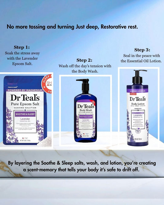 EXprimi Beauty Kenya Transform Your Night: The Dr Teal’s Lavender Sleep Sanctuary Bundle BodyCream_1 shop at Exprimi Beauty Kenya. Home of Skin care, Body care, Make-up, Fragrance & Beauty.