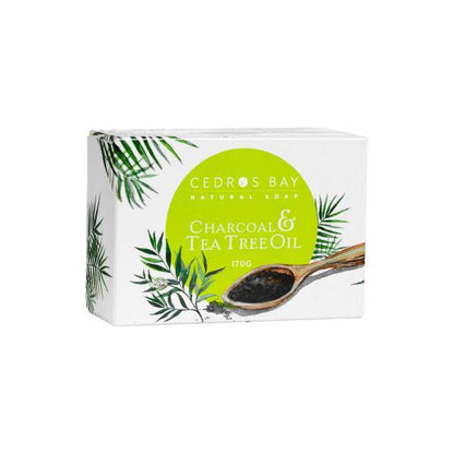 Cedros Bay Cedros Bay Soap – Charcoal & Tea Tree Oil 170 Soap Bar Cedros-Bay-NS-Charcoal-Tea-Tree-Oil-Front-600x600 170 shop at Exprimi Beauty Kenya. Home of Skin care, Body care, Make-up, Fragrance & Beauty.