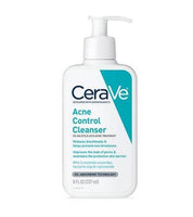 CeraVe Acne Control Cleanser, 2% Salicylic Acid Treatment Formulated With Niacinamide + Ceramides + Oil Absorbing Clay, Gentle Face Wash Helps Clear & Prevent Acne