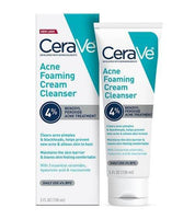 Acne Foaming Cream Cleanser 4%benzoyl peroxide acne treatment