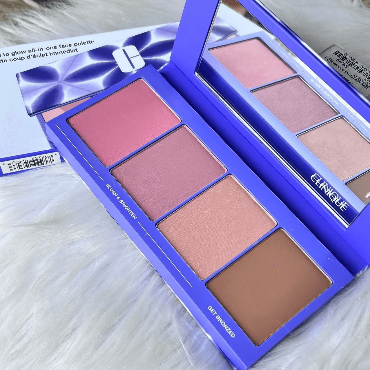 Clinique Clinique Good to Glow All-in-One Face Blush Palette Full size 30 g/ 1 oz Face Palette shop at Exprimi Beauty Kenya. Home of Skin care, Body care, Make-up, Fragrance & Beauty.
