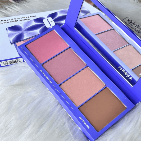 Clinique Clinique Good to Glow All-in-One Face Blush Palette Full size 30 g/ 1 oz Face Palette shop at Exprimi Beauty Kenya. Home of Skin care, Body care, Make-up, Fragrance & Beauty.