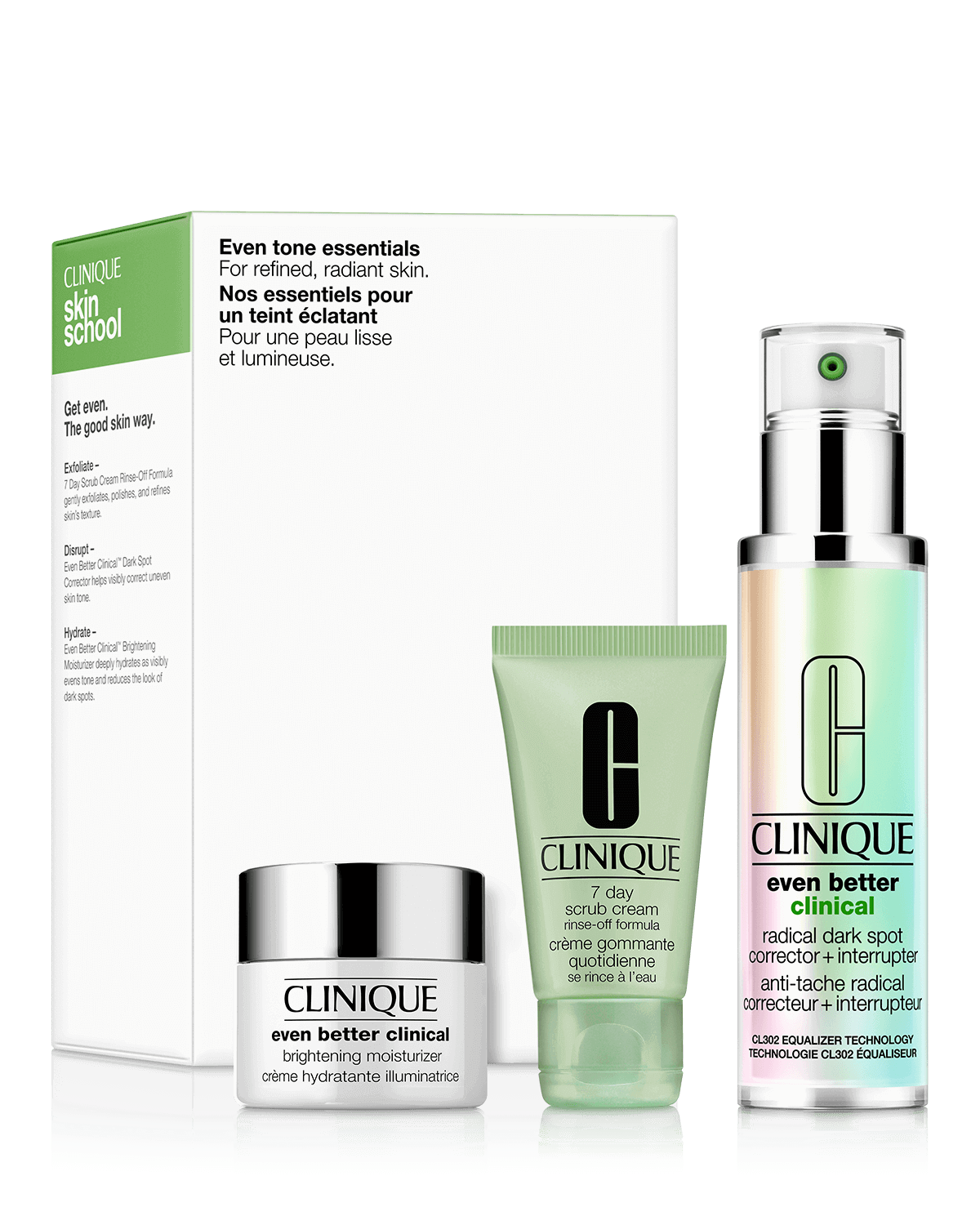 Clinique Even Tone Essential Skincare Set EXprimi Skincare Kenya