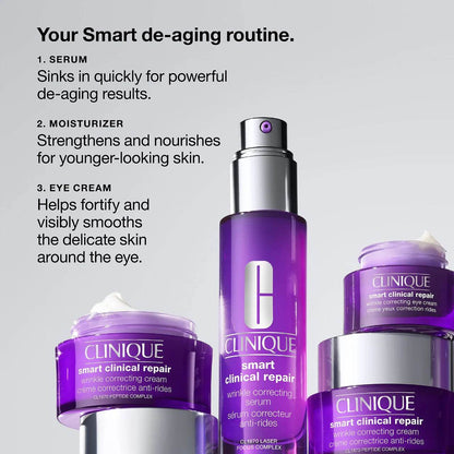 Clinique Clinique Smart Clinical Repair™ Wrinkle Correcting Eye Cream Eye Cream shop at Exprimi Beauty Kenya. Home of Skin care, Body care, Make-up, Fragrance & Beauty.