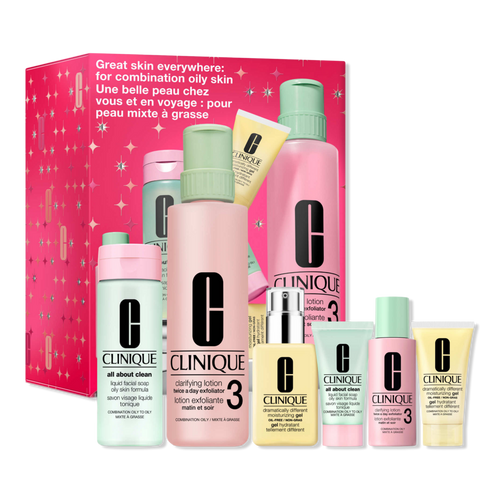 Clinique Clinique Great Skin Everywhere Set Combination Oily Skin Formula Dry Combination Skin Clinique_Great_Skin_Everywhere_Set_For_Oily_Skin_Formula shop at Exprimi Beauty Kenya. Home of Skin care, Body care, Make-up, Fragrance & Beauty.