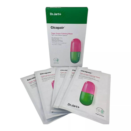 Dr.Jart+ Dr.Jart+ Cicapair Tiger Grass Calming Mask 24g Face book shop at Exprimi Beauty Kenya. Home of Skin care, Body care, Make-up, Fragrance & Beauty.