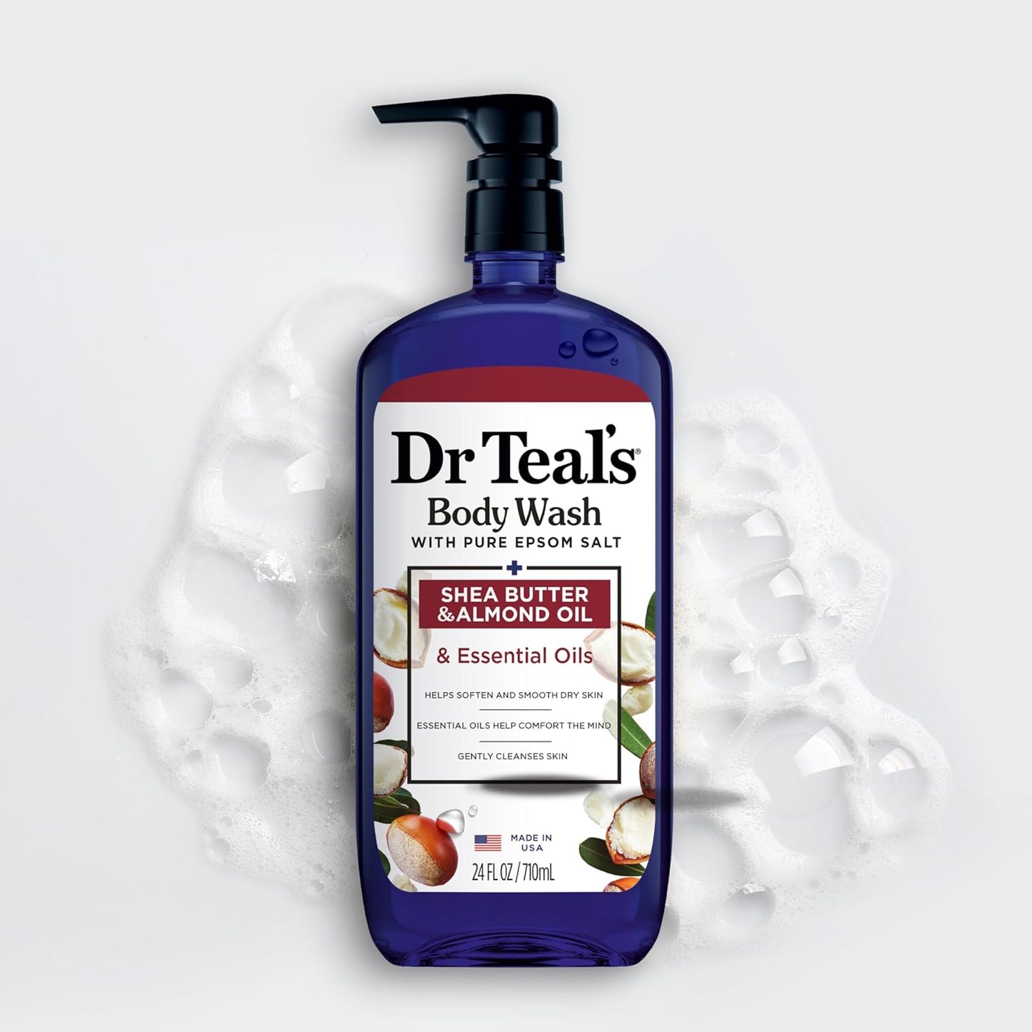 Dr. Teal's Epsom Salt Bath and Shower Body Wash with Pump - Shea Butter and Almond Oil Epsom Salt Bath and Shower Body Wash Dr_Teal_s_Shea_Butter_Elmond_Oil_Essential_Oils_Exprimi_Skin_Care_Kenya shop at Exprimi Beauty Kenya. Home of Skin care, Body care, Make-up, Fragrance & Beauty.