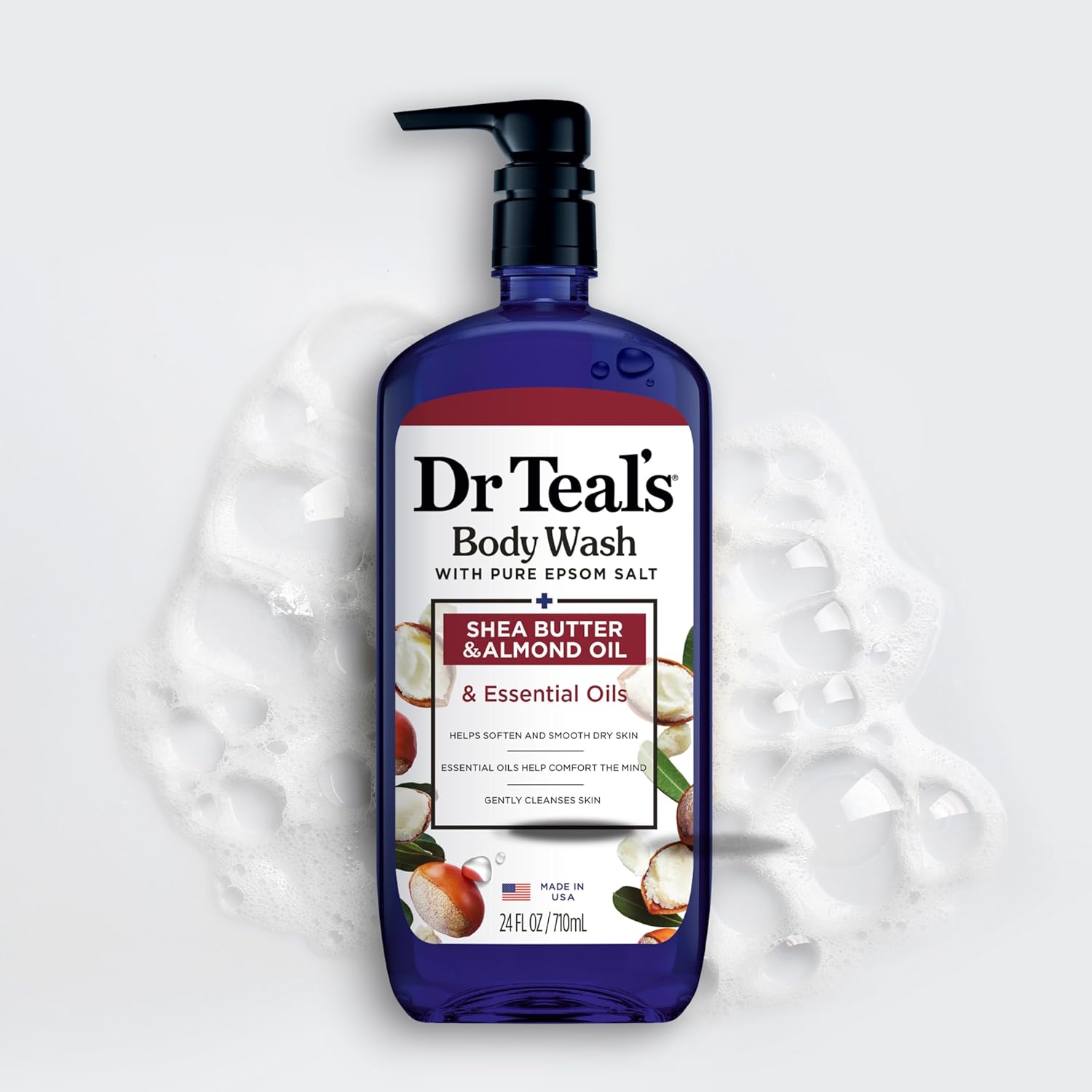 Dr. Teal's Epsom Salt Bath and Shower Body Wash with Pump - Shea Butter and Almond Oil Epsom Salt Bath and Shower Body Wash Dr_Teal_s_Shea_Butter_Elmond_Oil_Essential_Oils_Exprimi_Skin_Care_Kenya shop at Exprimi Beauty Kenya. Home of Skin care, Body care, Make-up, Fragrance & Beauty.