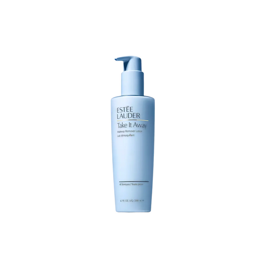 Estée Lauder Take It Away Makeup Remover Lotion ✨💧 Makeup Remover Est_e_Lauder_skincare_bottle_on_a_white_background shop at Exprimi Beauty Kenya. Home of Skin care, Body care, Make-up, Fragrance & Beauty.