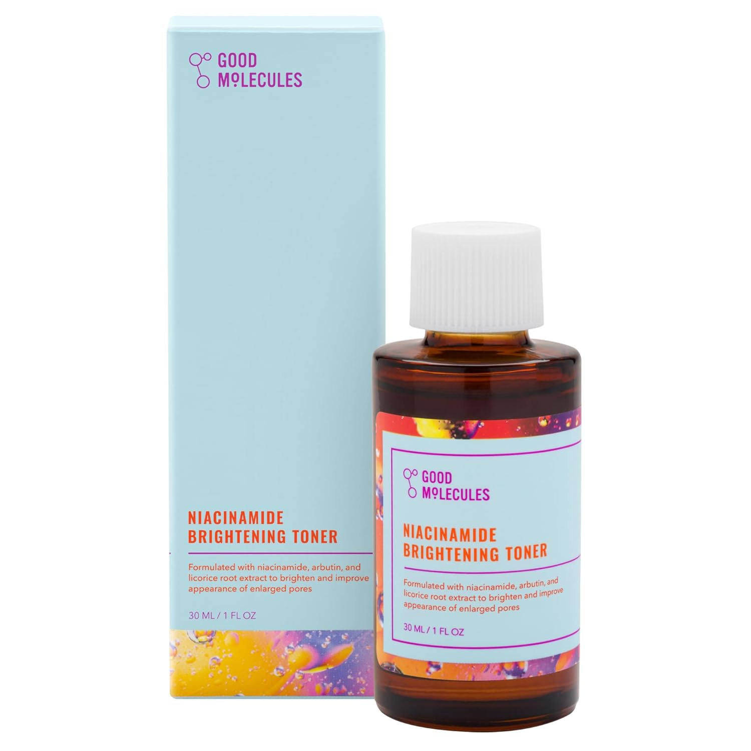 Good Molecules Good Molecules Niacinamide Brightening Toner - Toner for Face with Niacinamide and Arbutin for Skin Tone Balancing- Pore Minimizer, Skin Care for Face Toner Good_Molecules_Niacinamide_Brightening_Toner_-_Toner_for_Face_with_Niacinamide_and_Arbutin_for_Skin_Tone_Balancing-_Pore_Minimizer_Skin_Care_for_Face shop at Exprimi Beauty Kenya. Home of Skin care, Body care, Make-up, Fragrance & Beauty.