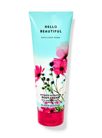 Bath & Body Works Hello Beautiful Ultimate Hydration Body Cream Body Cream shop at Exprimi Beauty Kenya. Home of Skin care, Body care, Make-up, Fragrance & Beauty.